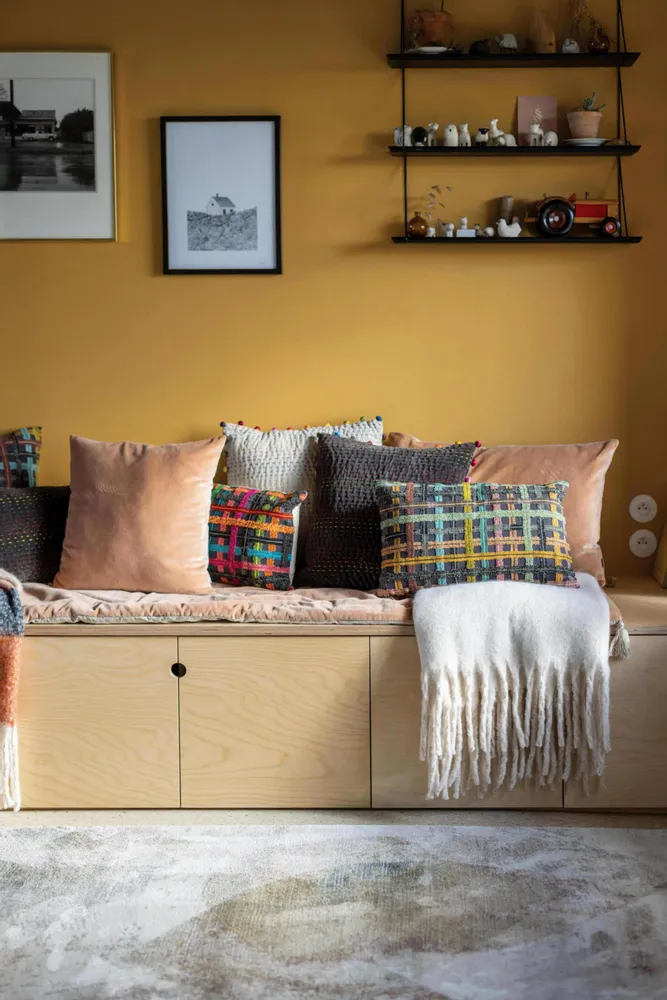 Cushions - Embroidered Cushion Soline Multico 30 X 50 - MAISON VIVARAISE - SDE VIVARAISE WINKLER