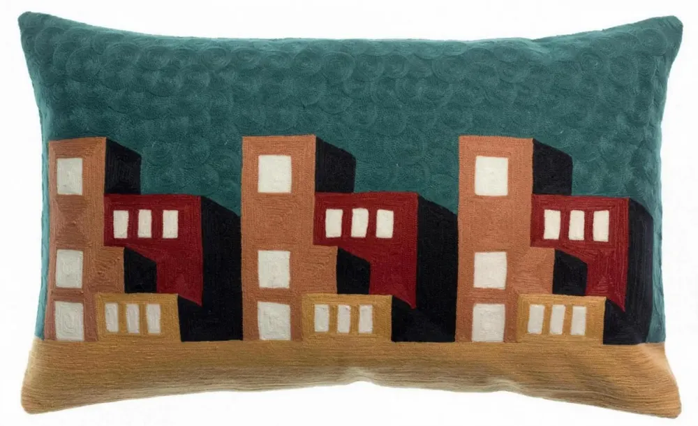 Coussins - Coussin brodé Suri Multico 40 x 65 - MAISON VIVARAISE - SDE VIVARAISE WINKLER