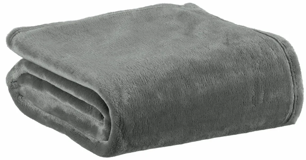 Throw blankets - Recycled Throw Theo Gris 130 X 160 - MAISON VIVARAISE - SDE VIVARAISE WINKLER