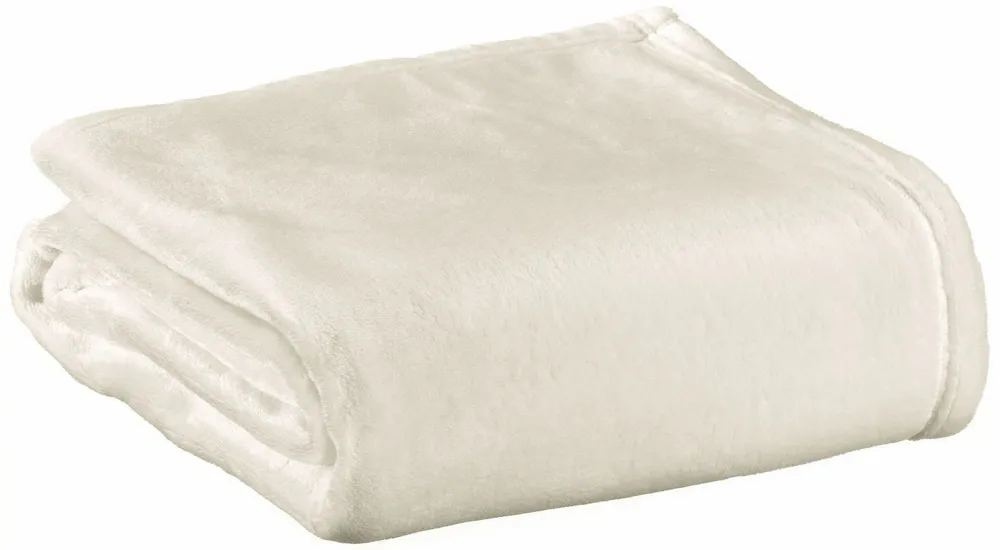 Throw blankets - Recycled Throw Theo Neige 130 X 160 - MAISON VIVARAISE - SDE VIVARAISE WINKLER