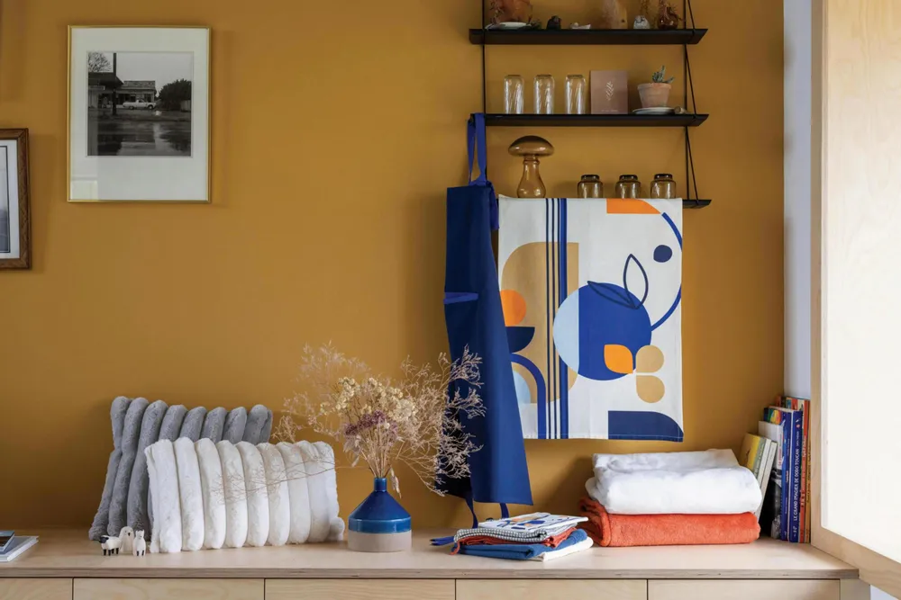 Throw blankets - Recycled Throw Theo Neige 130 X 160 - MAISON VIVARAISE - SDE VIVARAISE WINKLER