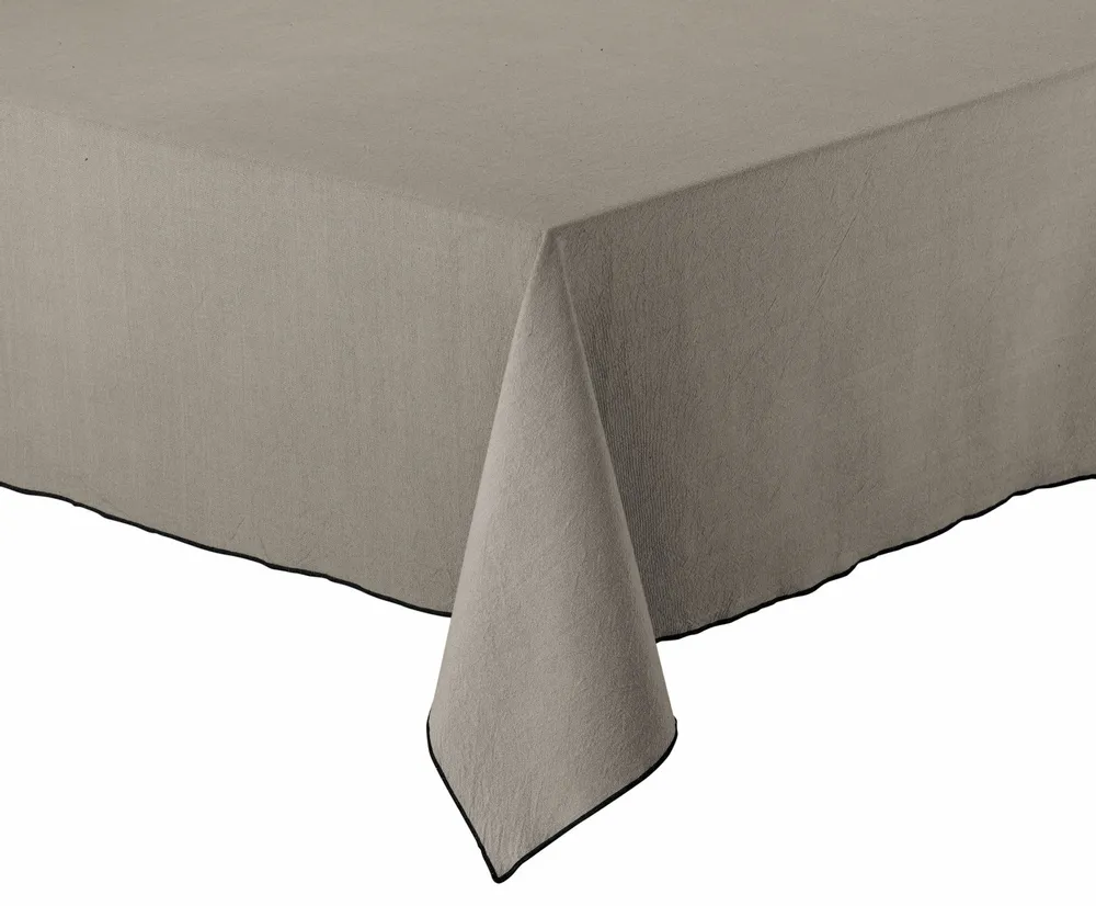 Table cloths - Recycled Tablecloth Grace Ombre 140 X 250 - MAISON VIVARAISE - SDE VIVARAISE WINKLER
