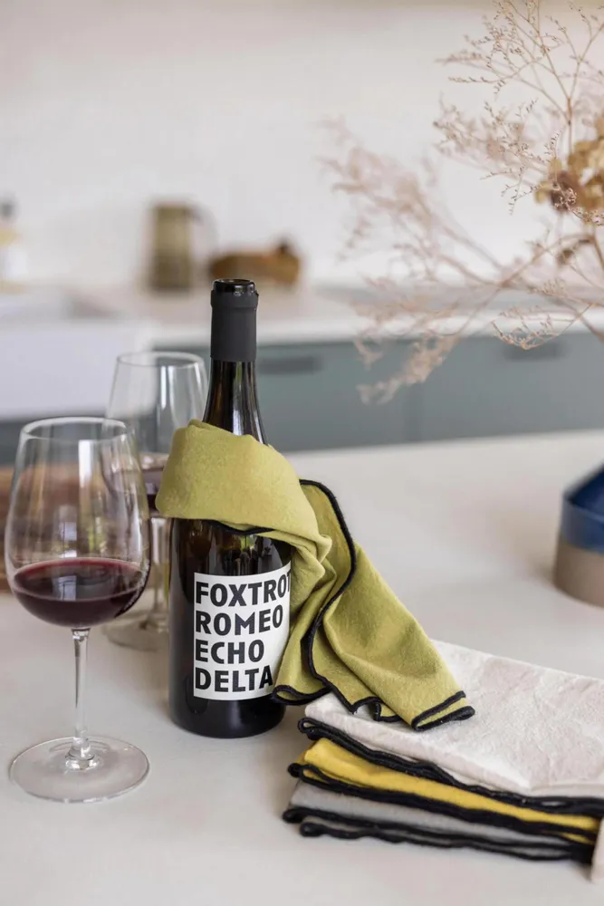 Dish towels - Isae Recycled Dish Towel Ficelle 50 X 70 - MAISON VIVARAISE - SDE VIVARAISE WINKLER