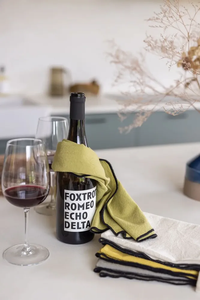 Torchons - Torchon recyclé Isae Badiane 50 x 70 - MAISON VIVARAISE - SDE VIVARAISE WINKLER