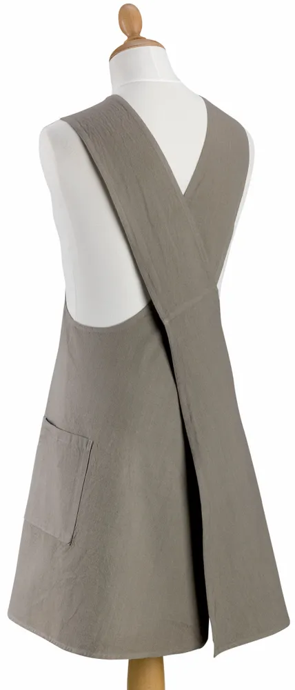 Tabliers de cuisine - Tablier de cuisine japonais recyclé Haru Ombre 78 x 100 - MAISON VIVARAISE - SDE VIVARAISE WINKLER