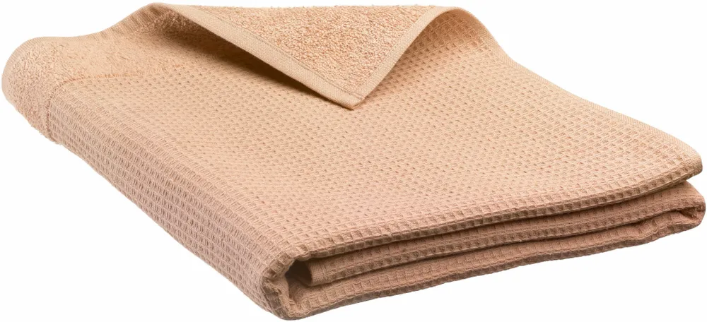 Serviettes de bain - Drap de bain recyclé Abby Dragée 90 x 150 - MAISON VIVARAISE - SDE VIVARAISE WINKLER