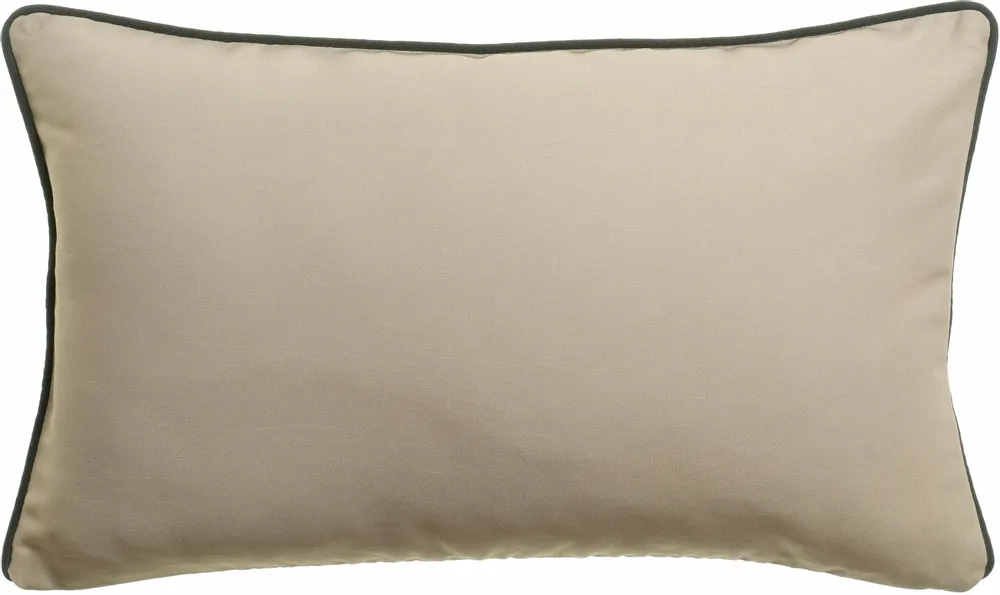Coussins - Coussin uni Alga outdoor Galet 30 x 50 - MAISON VIVARAISE - SDE VIVARAISE WINKLER