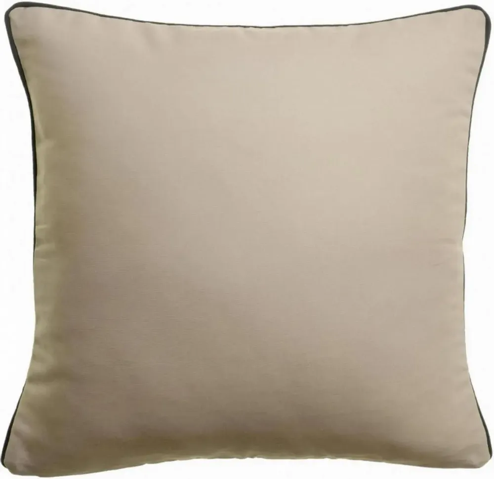 Coussins - Coussin uni Alga outdoor Galet 45 x 45 - MAISON VIVARAISE - SDE VIVARAISE WINKLER