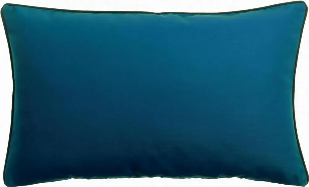 Cushions - Plain Outdoor Cushion Alga Indigo 40 X 65 - MAISON VIVARAISE - SDE VIVARAISE WINKLER