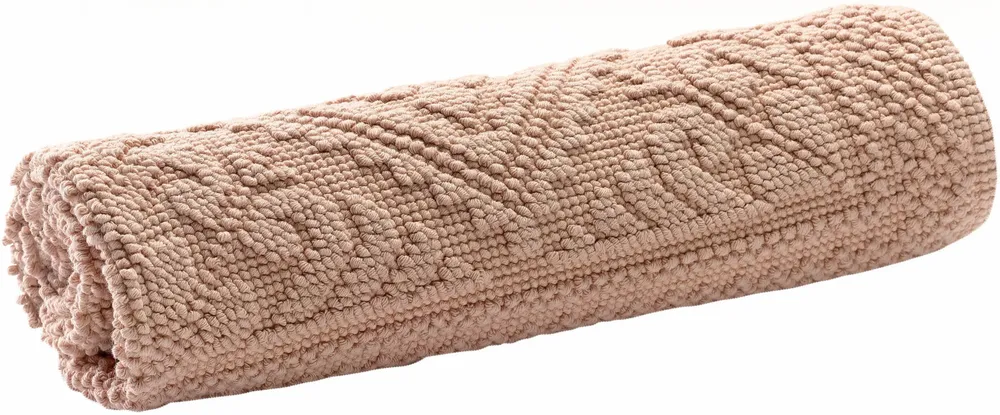 Bath towels - Enzo plain bath mat Aubepine 70 X 140 - MAISON VIVARAISE - SDE VIVARAISE WINKLER