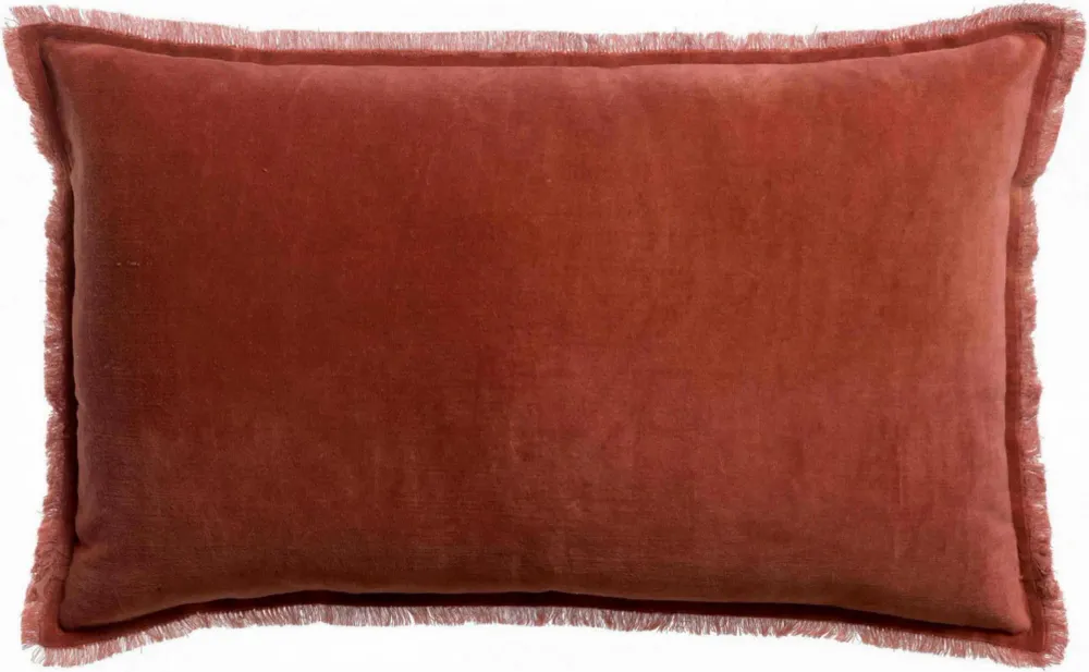 Cushions - Plain Cushion Fara Sienne 40 X 65 - MAISON VIVARAISE - SDE VIVARAISE WINKLER
