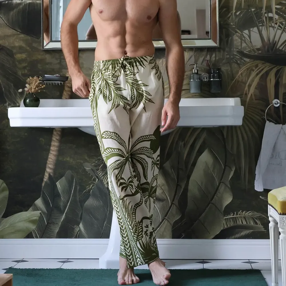 Sleepwear - SERAPHIN COTTON VOILE PANTS - MONSIEUR CHARLI