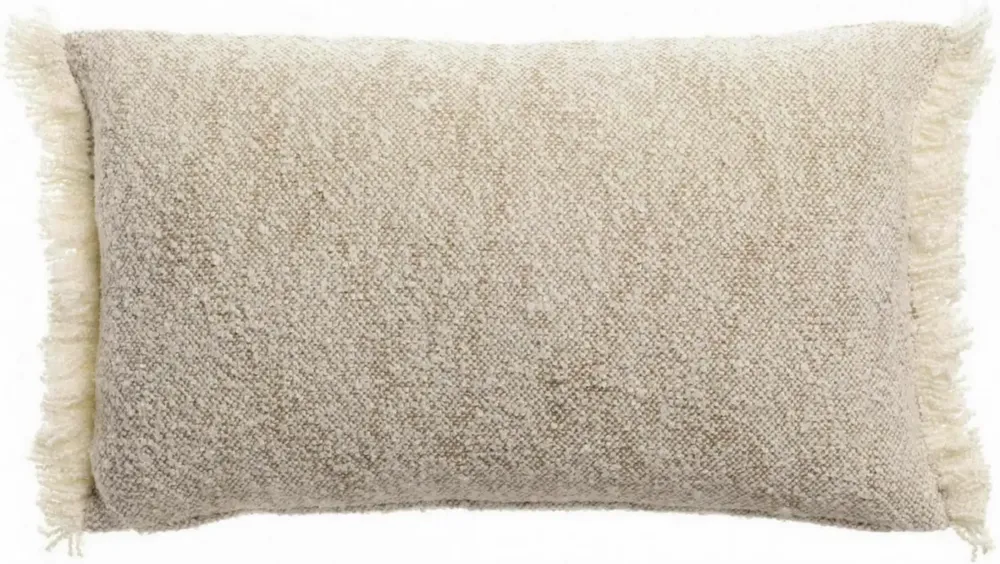 Coussins - Coussin chiné Jane Cacao 30 x 50 - MAISON VIVARAISE - SDE VIVARAISE WINKLER