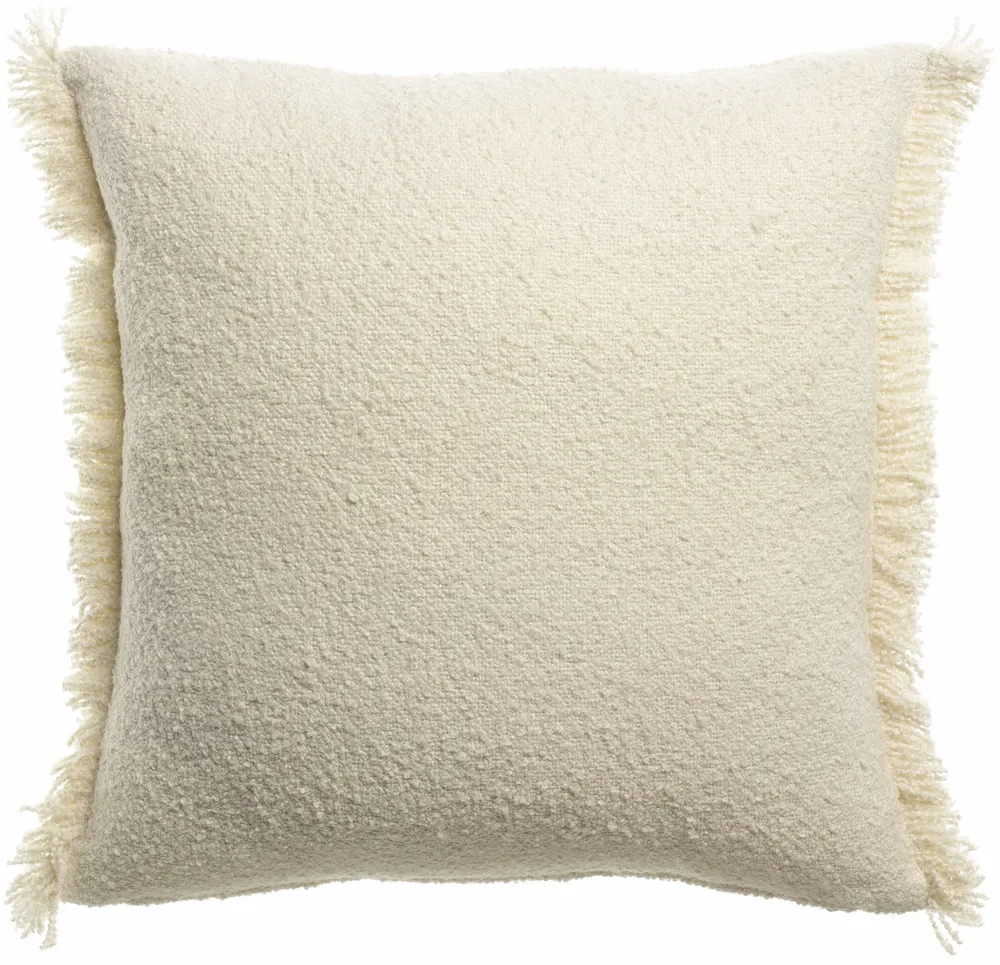 Cushions - Plain Cushion Jane Neige 45 X 45 - MAISON VIVARAISE - SDE VIVARAISE WINKLER