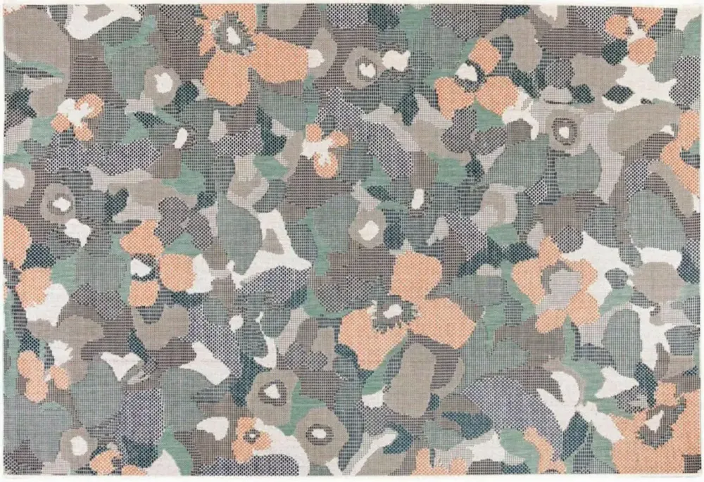 Tapis - Tapis Jaya outdoor Multico 160 x 230 - MAISON VIVARAISE - SDE VIVARAISE WINKLER