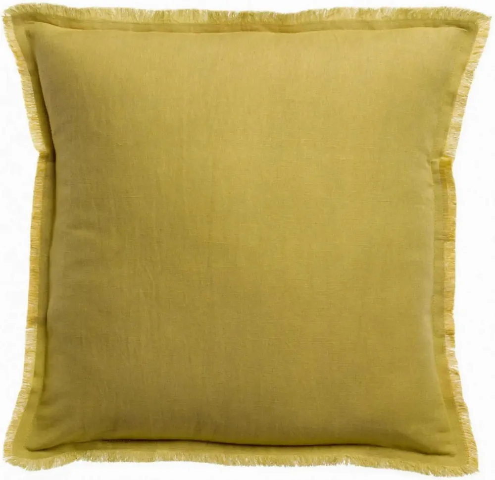 Cushions - Plain Cushion Laly Gold 45 X 45 - MAISON VIVARAISE - SDE VIVARAISE WINKLER