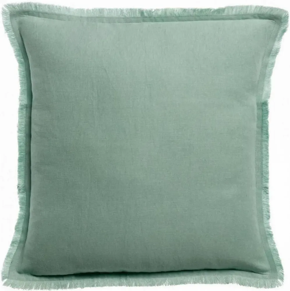 Coussins - Coussin uni Laly Opaline 45 x 45 - MAISON VIVARAISE - SDE VIVARAISE WINKLER
