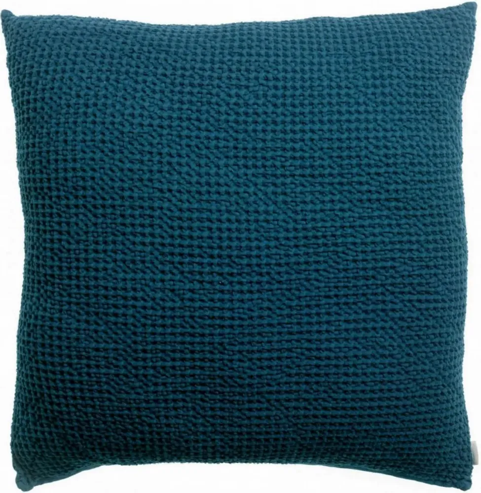 Coussins - Coussin recyclé Maia Indigo 45 x 45 - MAISON VIVARAISE - SDE VIVARAISE WINKLER