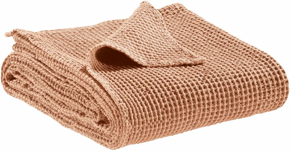 Linge de lit - Jeté recyclé Maia Dragée 240 x 260 - MAISON VIVARAISE - SDE VIVARAISE WINKLER