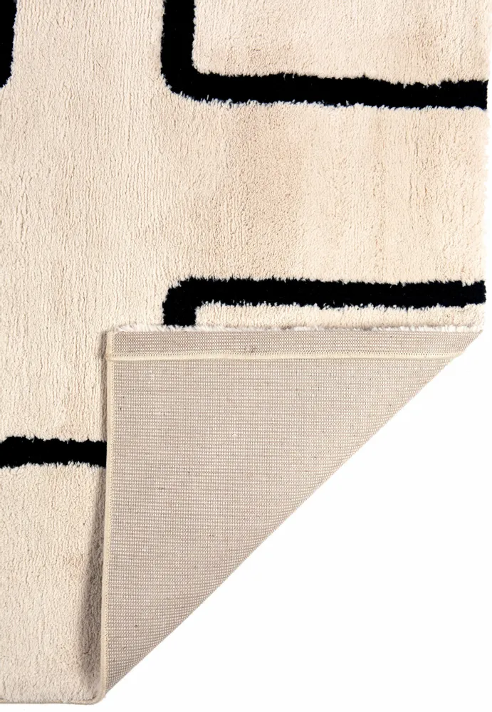 Tapis - Tapis Louisa Caviar 160 x 230 x 2 cm - MAISON VIVARAISE - SDE VIVARAISE WINKLER