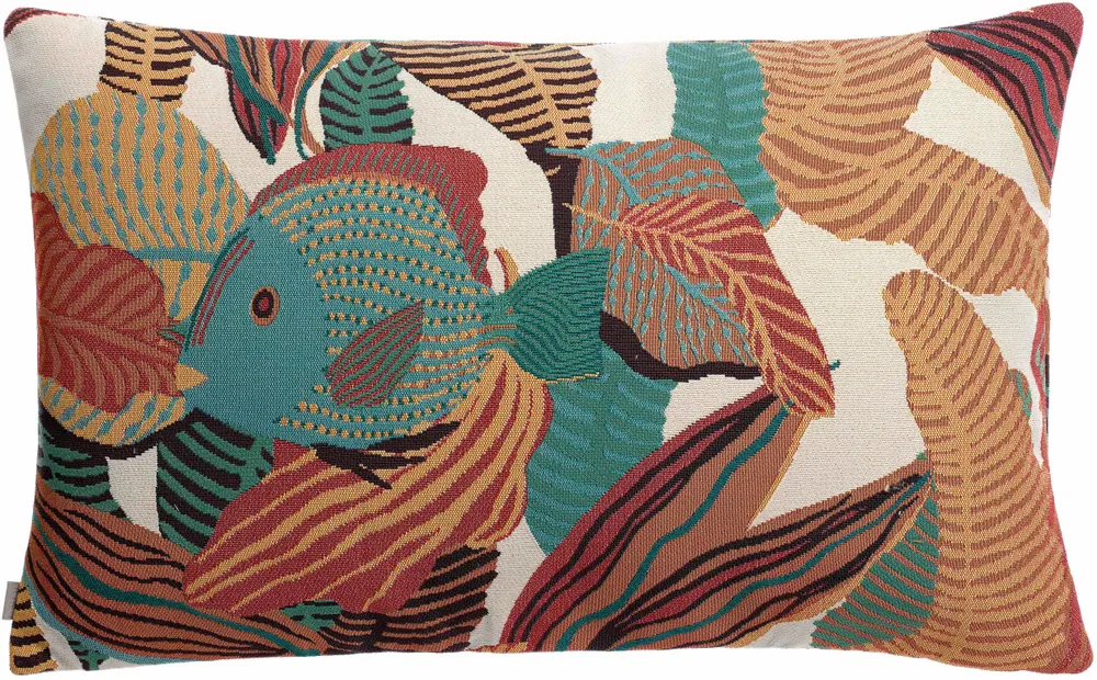 Coussins - Coussin Dori outdoor Papaye 40 x 65 - MAISON VIVARAISE - SDE VIVARAISE WINKLER