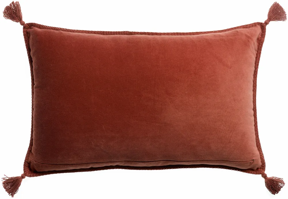 Cushions - Dusko Embroidered Cushion Sienne 40 X 65 - MAISON VIVARAISE - SDE VIVARAISE WINKLER