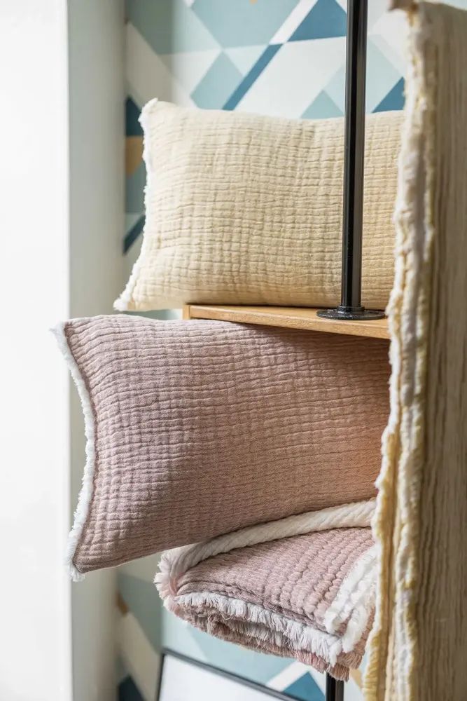 Cushions - Emilio Cushion Mirabelle 30 X 50 - MAISON VIVARAISE - SDE VIVARAISE WINKLER