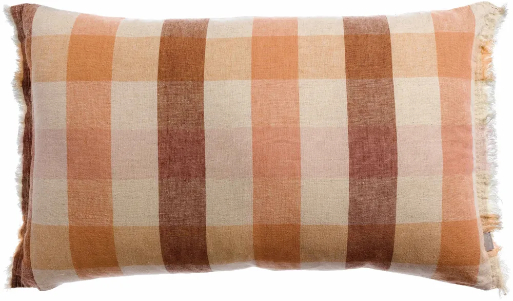 Coussins - Coussin imprimé Kate Terracotta 40 x 65 - MAISON VIVARAISE - SDE VIVARAISE WINKLER