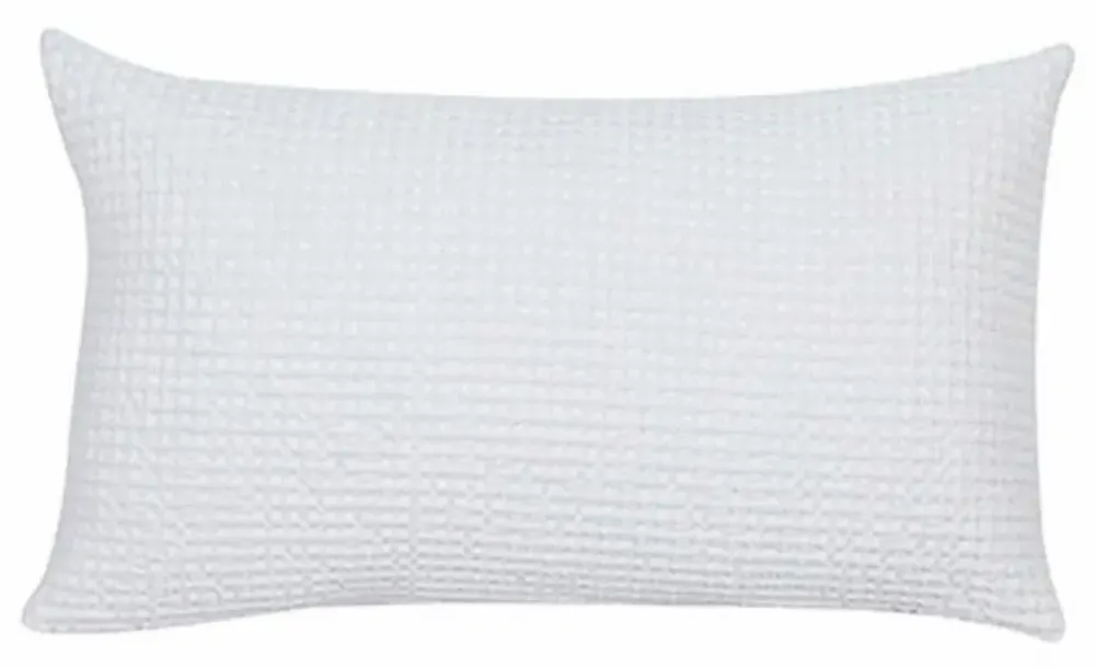 Coussins - Coussin recyclé Maia Craie 30 x 50 - MAISON VIVARAISE - SDE VIVARAISE WINKLER