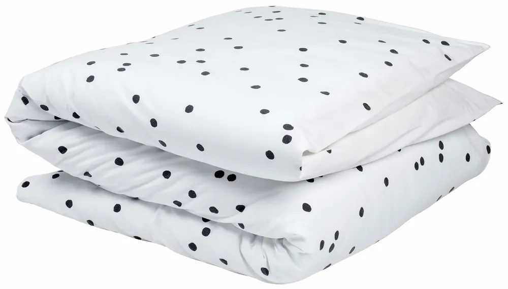 Linge de lit - Housse de couette Odette Milk 200 x 140 - LA CERISE SUR LE GATEAU