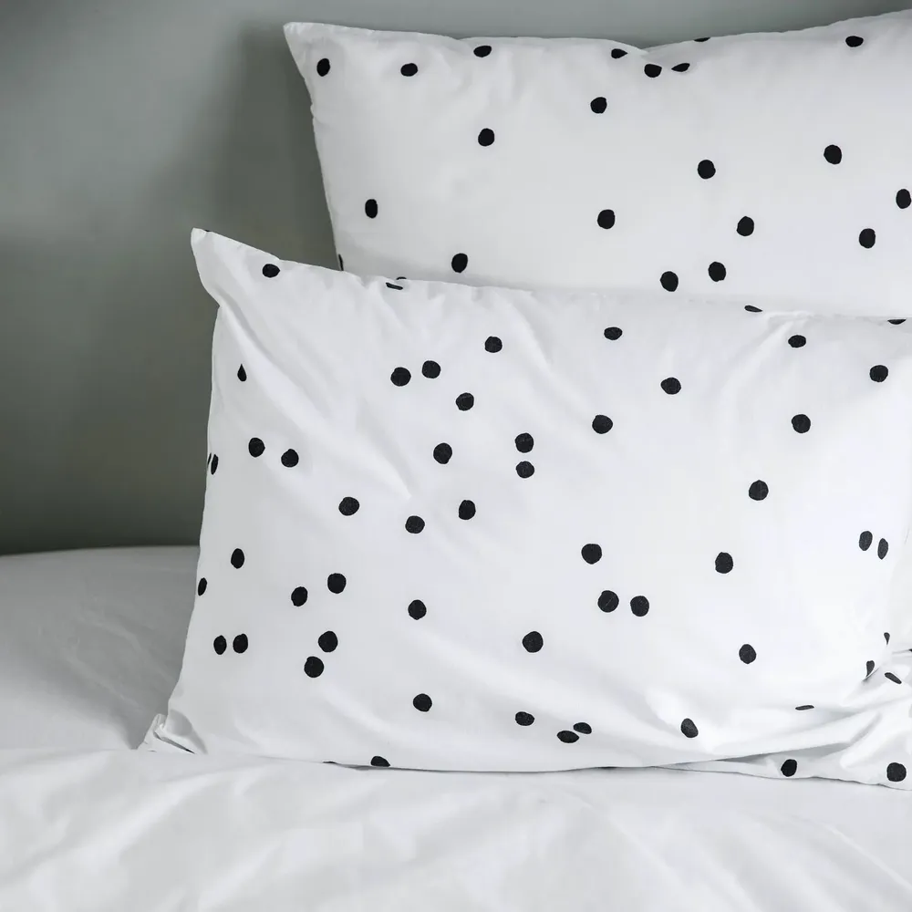 Linge de lit - Housse de couette Odette Milk 200 x 140 - LA CERISE SUR LE GATEAU