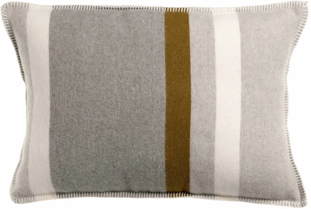 Cushions - Gioia Recycled Jacquard Cushion Perle 40 X 65 - MAISON VIVARAISE - SDE VIVARAISE WINKLER