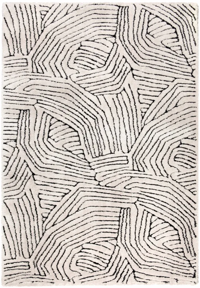 Rugs - Paulin Recycled Rug Neige 160 X 230 X 2 - MAISON VIVARAISE - SDE VIVARAISE WINKLER