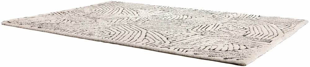 Rugs - Paulin Recycled Rug Neige 160 X 230 X 2 - MAISON VIVARAISE - SDE VIVARAISE WINKLER