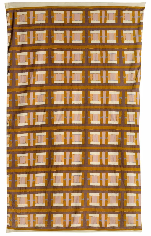 Plaids - Plaid imprimé Taho Cuivre 135 x 200 - MAISON VIVARAISE - SDE VIVARAISE WINKLER