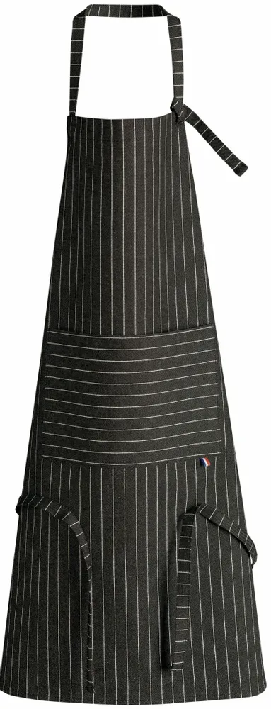 Aprons - Algar Kitchen Apron Caviar 64 X 85 - MAISON VIVARAISE - SDE VIVARAISE WINKLER