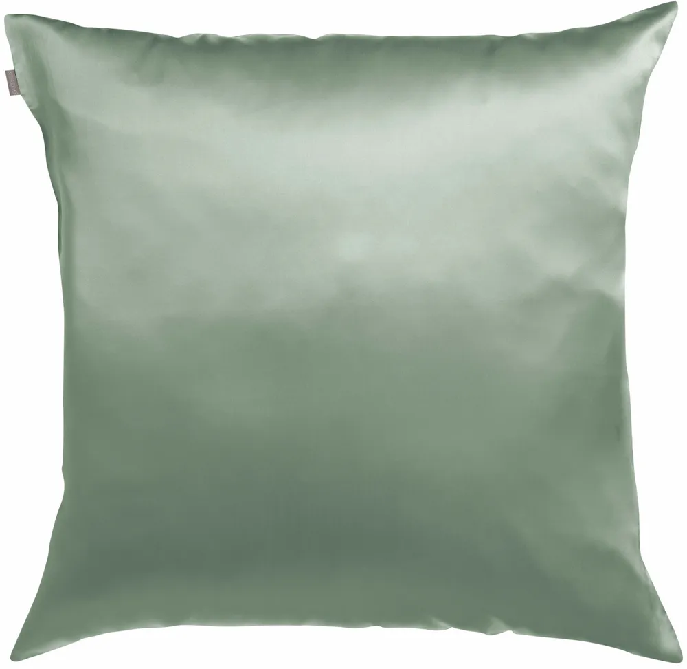 Linge de lit - Taie d'oreiller Ashley Vert de gris 65 x 65 - MAISON VIVARAISE - SDE VIVARAISE WINKLER