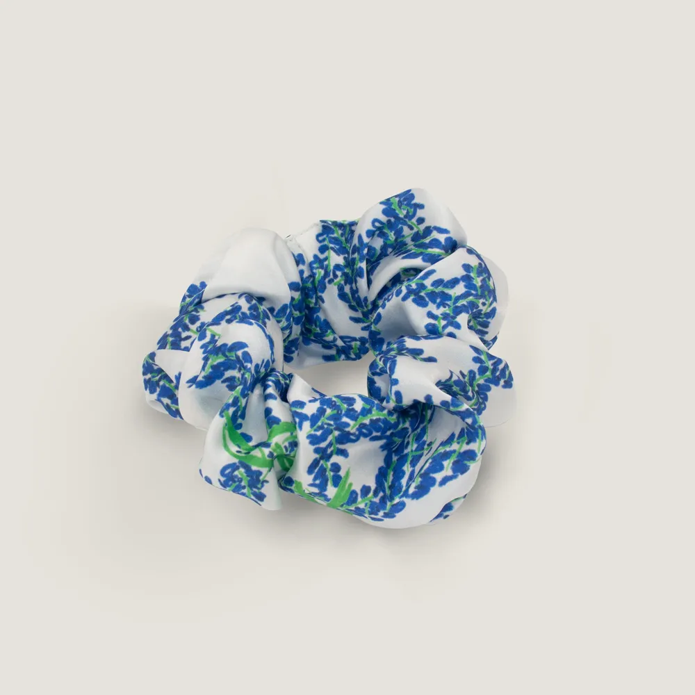 Élastiques & chouchous - Chouchou en soie - Lavande Céleste - PARESSE PARIS