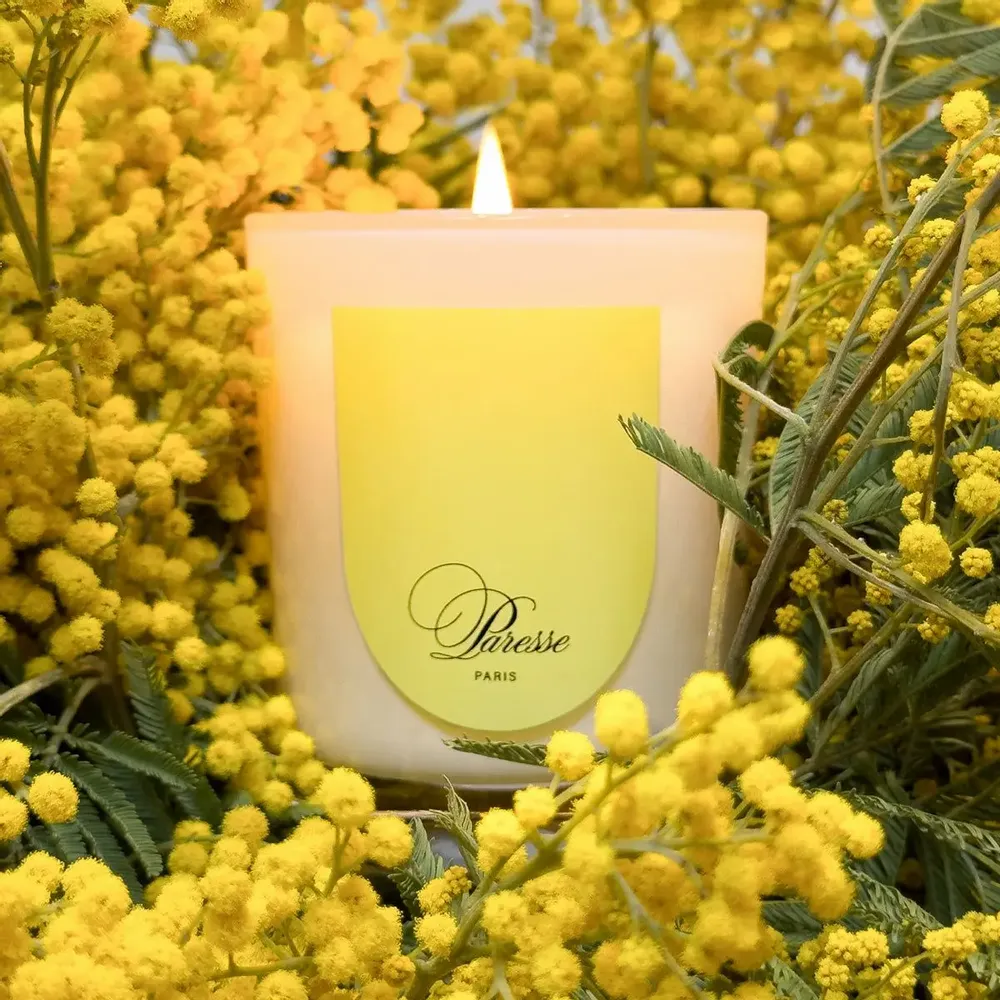 Parfums d'intérieur - Bougie parfumée - Or Mimosa - PARESSE PARIS
