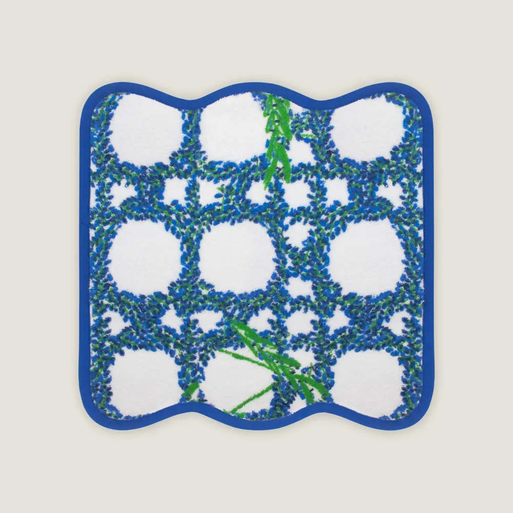 Autres linges de bain - Serviette main & visage éponge - Lavande Céleste - PARESSE PARIS