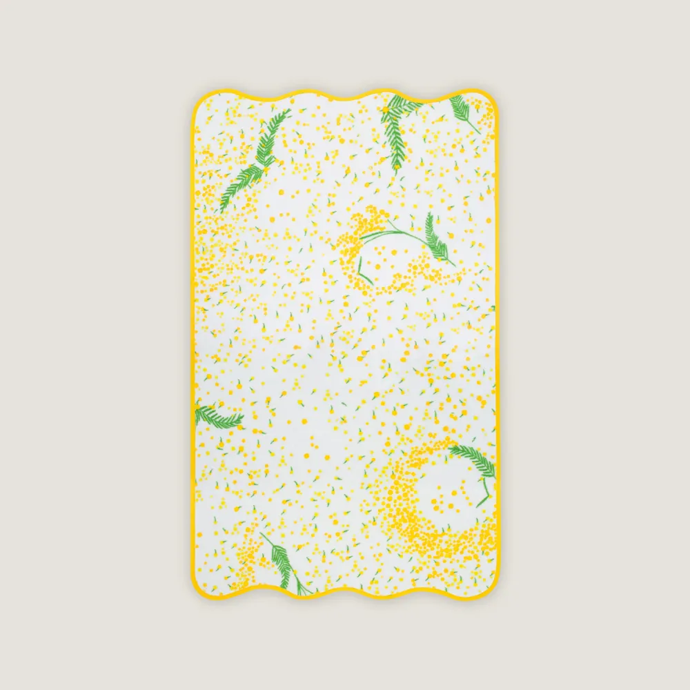 Autres linges de bain - Serviette corps & cheveux éponge - Or Mimosa - PARESSE PARIS