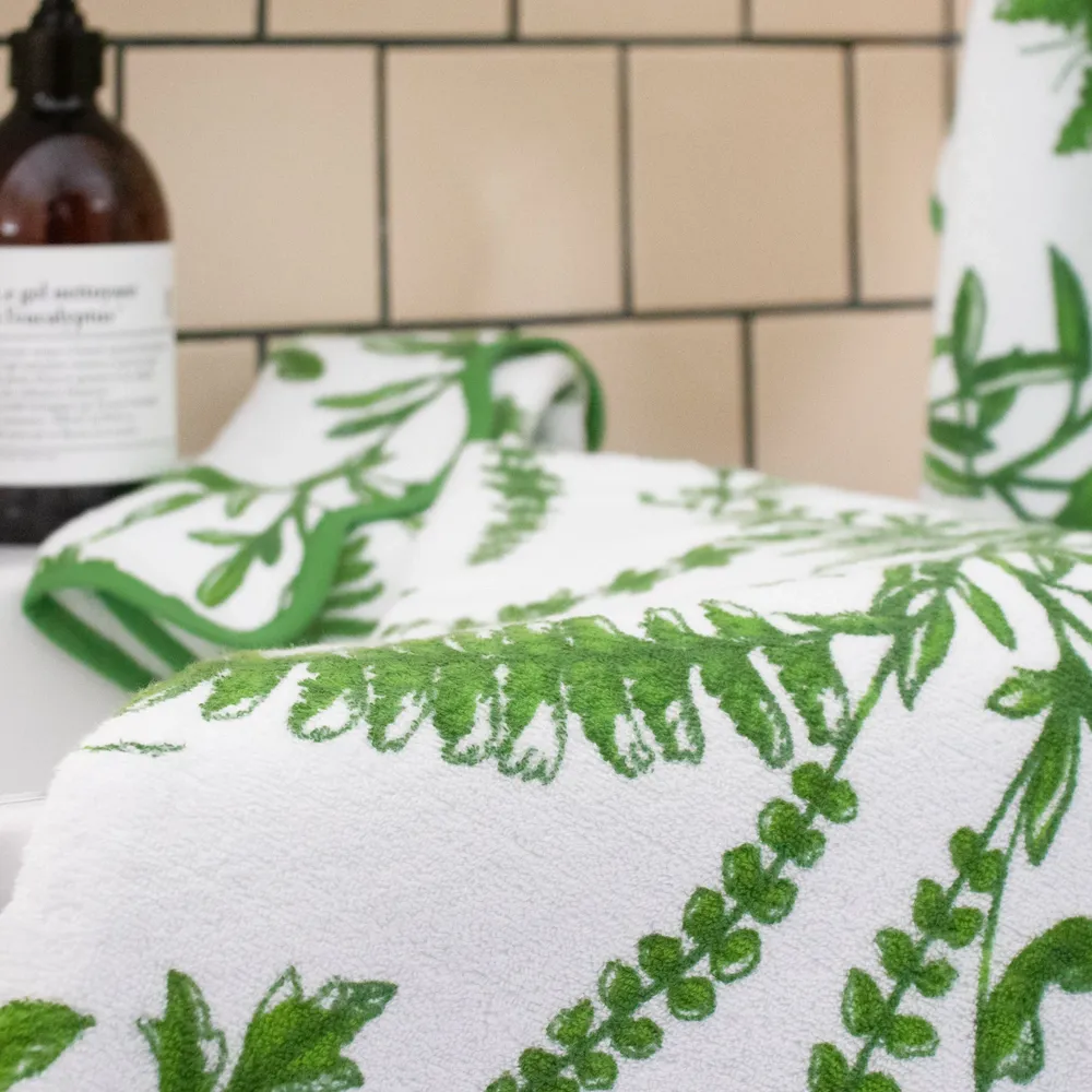 Autres linges de bain - Serviette corps & cheveux éponge - Forêt Secrète - PARESSE PARIS