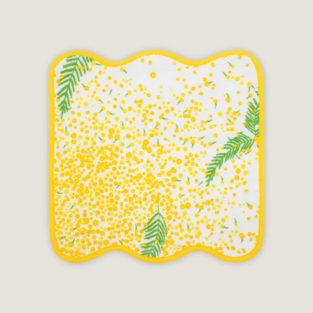 Autres linges de bain - Serviette main & visage éponge - Or Mimosa - PARESSE PARIS