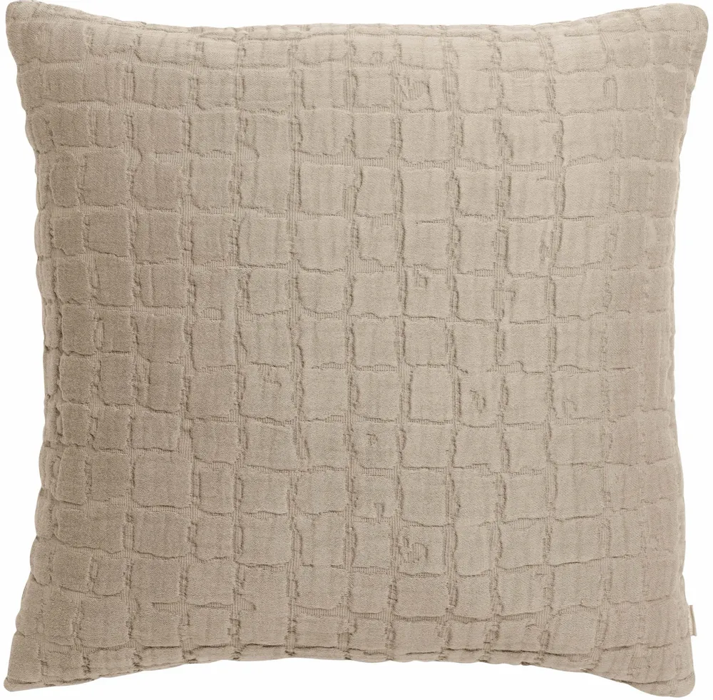 Coussins - Coussin Swami Muscade 45 x 45 - MAISON VIVARAISE - SDE VIVARAISE WINKLER