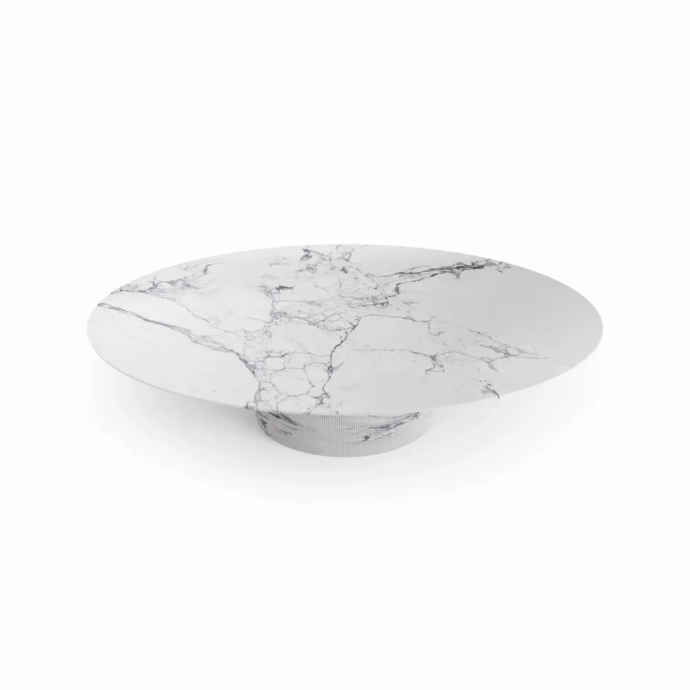 Dining Tables - Valleyra - Dining Tables - Statuario Michelangelo Carrara Marble - STONE VALLEY