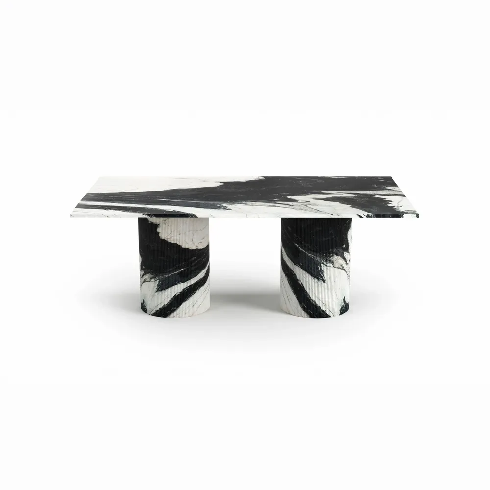 Dining Tables - Jaspura - Dining Tables - Panda Marble - STONE VALLEY