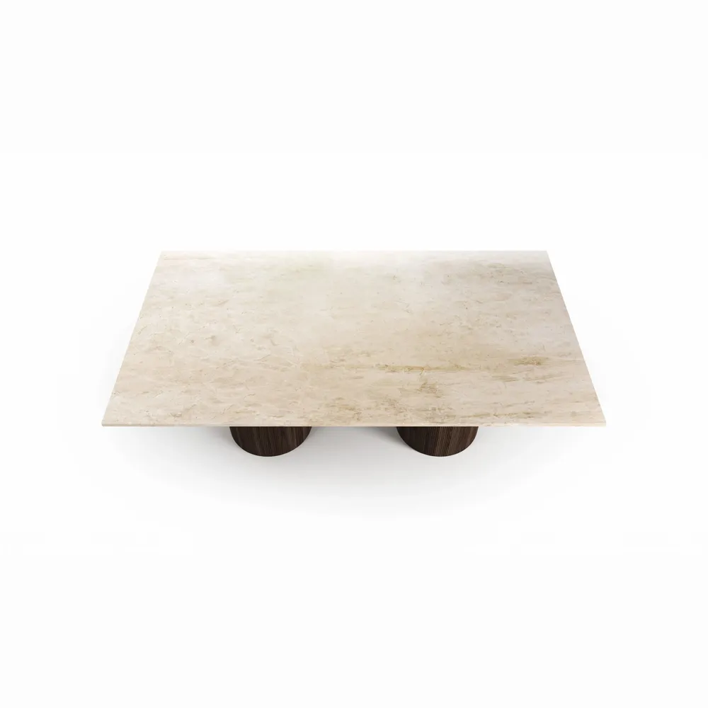 Dining Tables - Jaspura - Dining Tables - Crema Marble - STONE VALLEY