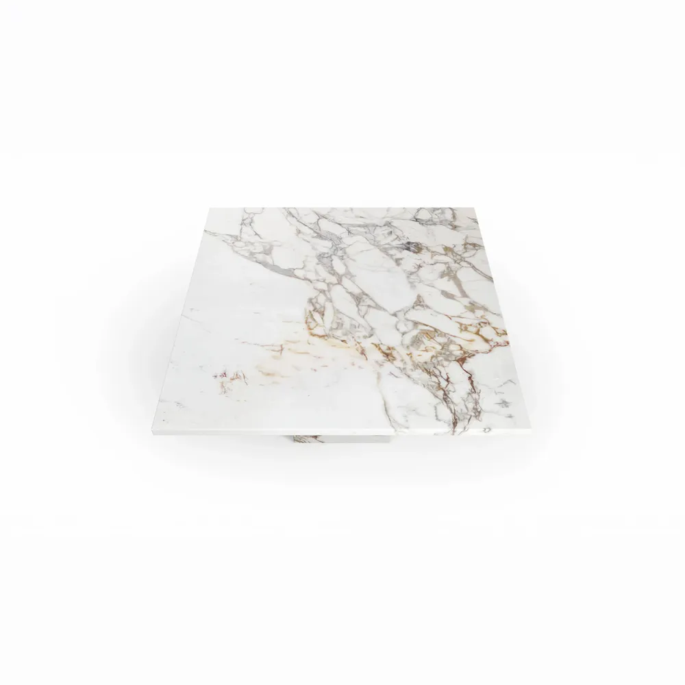 Coffee tables - Carrera - Coffee Tables - Calacatta Oro Marble - STONE VALLEY