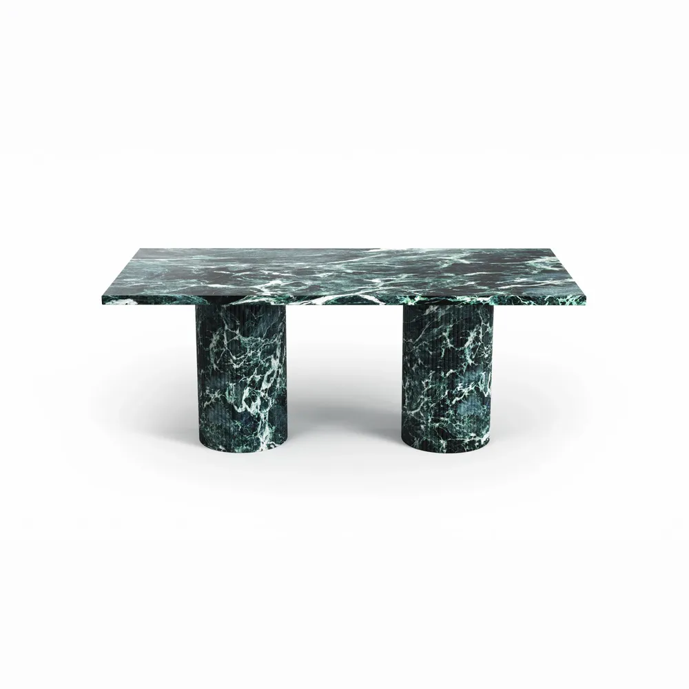 Coffee tables - Jaspura - Coffee Tables - Verde Alpi Marble - STONE VALLEY