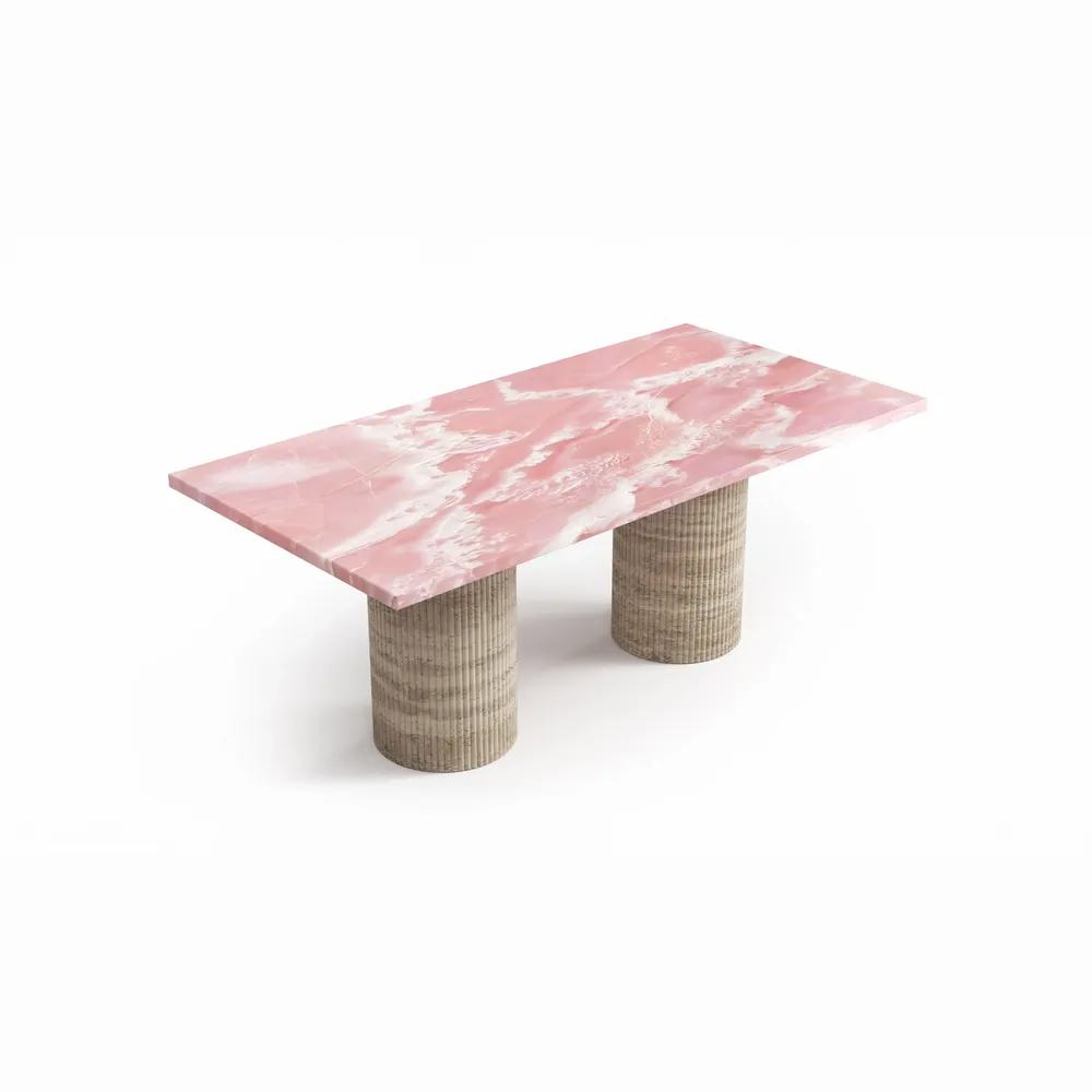 Coffee tables - Jaspura - Coffee tables - Pink Onyx - STONE VALLEY